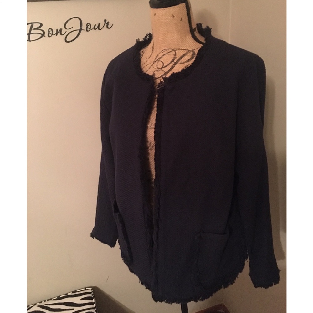 NWT Ava & Viv navy blazer size 14